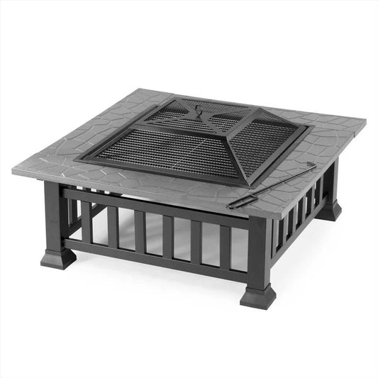 3в1 маса 'Fire Pit' - BBQ, ледарка и пещ