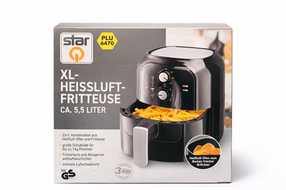 Star-Q XL Фритюрник с горещ въздух (Air Fryer) 5.5 L