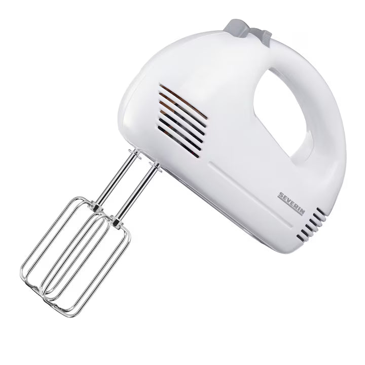 Ръчен миксер SEVERIN 200W – 5 скорости с бъркалки и куки за тесто